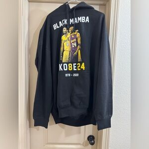 NWOT Black Mamba Kobe Bryant Hoodie